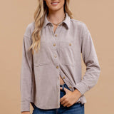 Taupe Collared Shaket